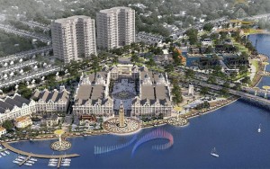 Thi công cọc khoan nhồi, tường vây - Khu đô thị sinh thái Bắc Đầm Vạc