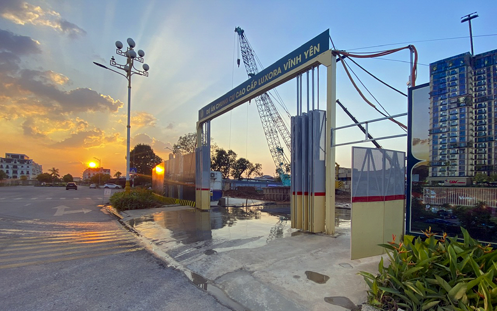 Thi công cọc khoan nhồi, tường vây - Khu đô thị sinh thái Bắc Đầm Vạc