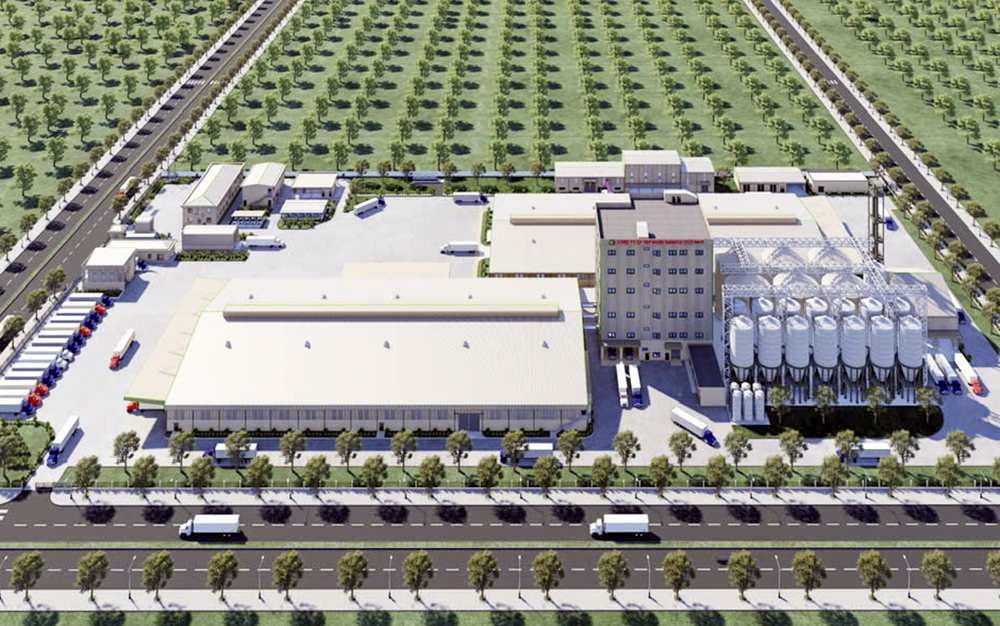 Xây dựng Nhà máy chế biến thức ăn chăn nuôi cao cấp Nutreco Hà Tĩnh